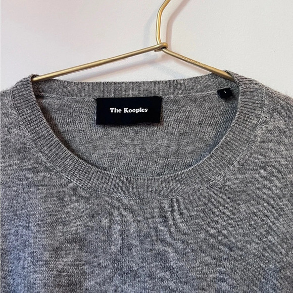 The Kooples Lace-Trimmed Wool & Cashmere Sweater - Picture 2 of 9